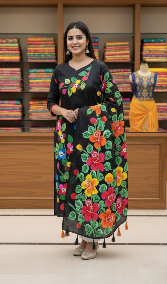 Block Print Three Piece ⭐⭐⭐