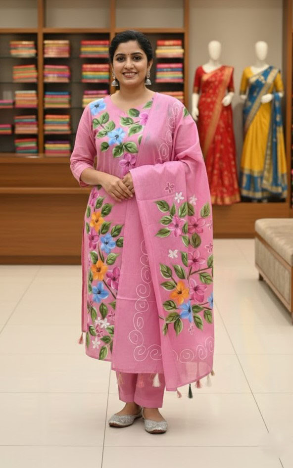 Block Print Three Piece ⭐⭐⭐