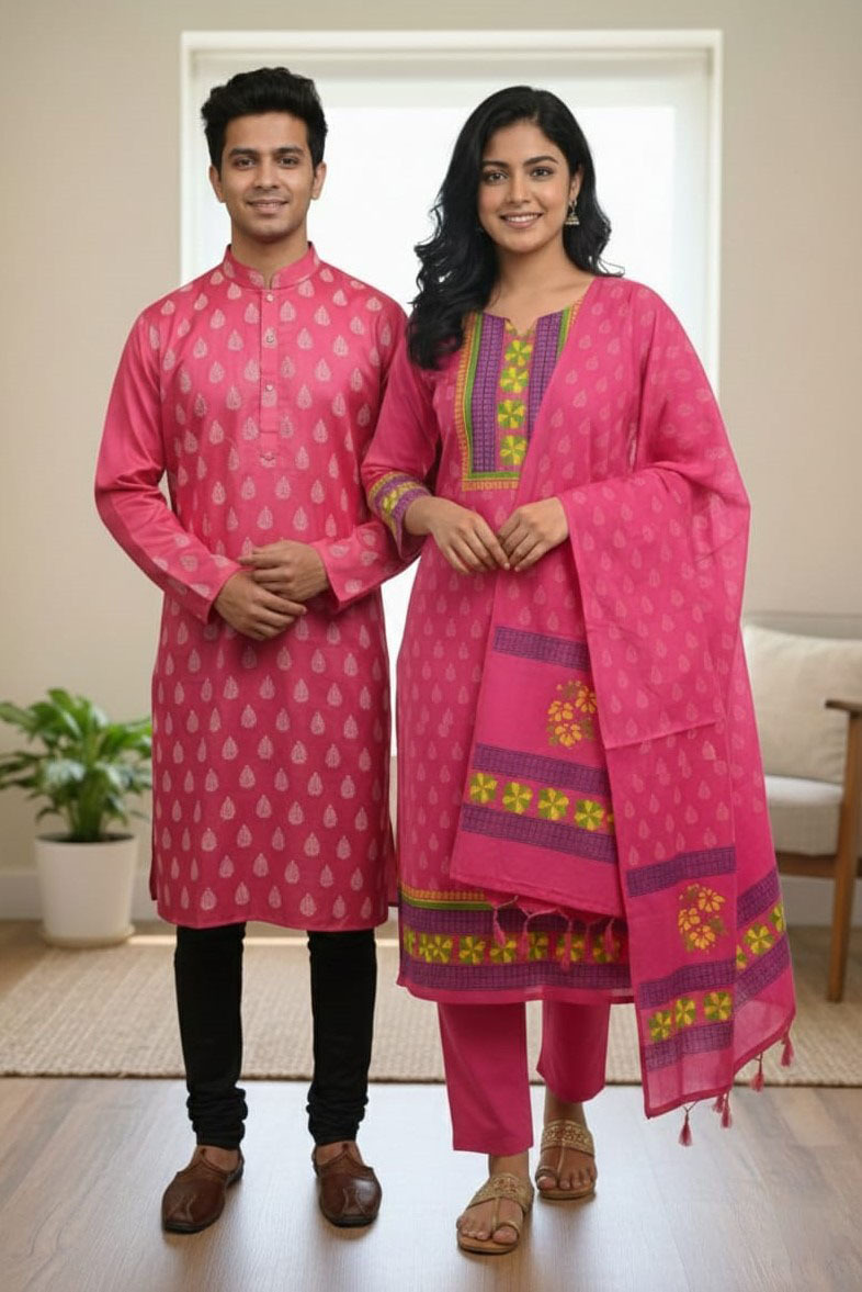 Block Print Three Piece ⭐⭐⭐