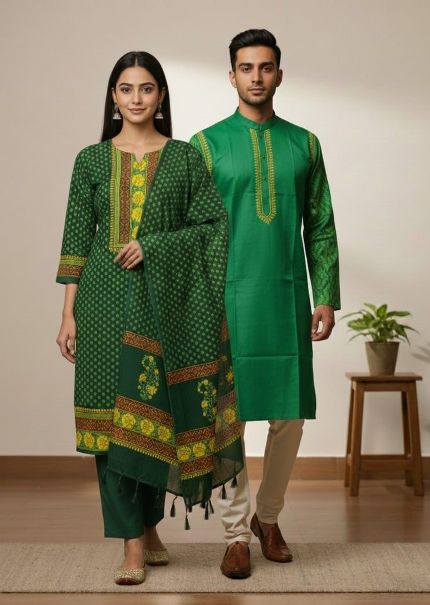 Block Print Three Piece ⭐⭐⭐