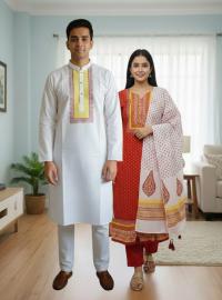 Block Print Three Piece ⭐⭐⭐