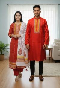 Block Print Three Piece ⭐⭐⭐