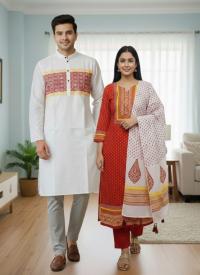 Block Print Three Piece ⭐⭐⭐