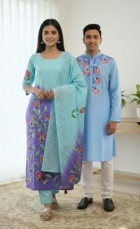 Block Print Three Piece ⭐⭐⭐