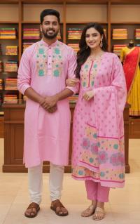 Block Print Three Piece ⭐⭐⭐