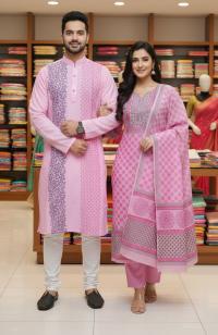 Block Print Three Piece ⭐⭐⭐