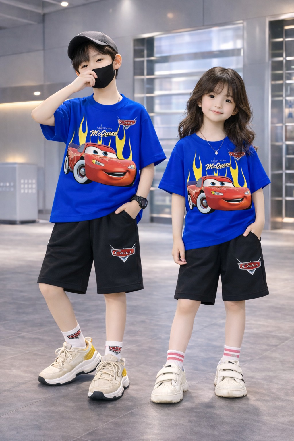 Drop Shoulder Baby T-Shirt and Pant Set