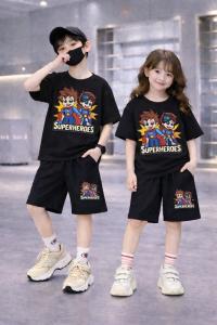 Drop Shoulder Baby T-Shirt and Pant Set