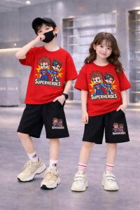 Drop Shoulder Baby T-Shirt and Pant Set