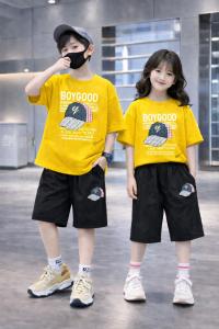 Drop Shoulder Baby T-Shirt and Pant Set