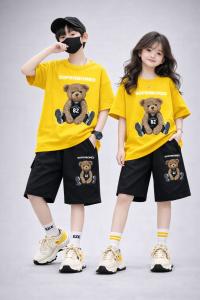 Drop Shoulder Baby T-Shirt and Pant Set