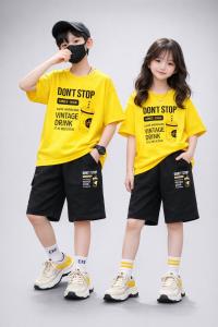 Drop Shoulder Baby TShirt and Pant Set