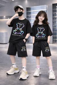 Drop Shoulder Baby TShirt and Pant Set