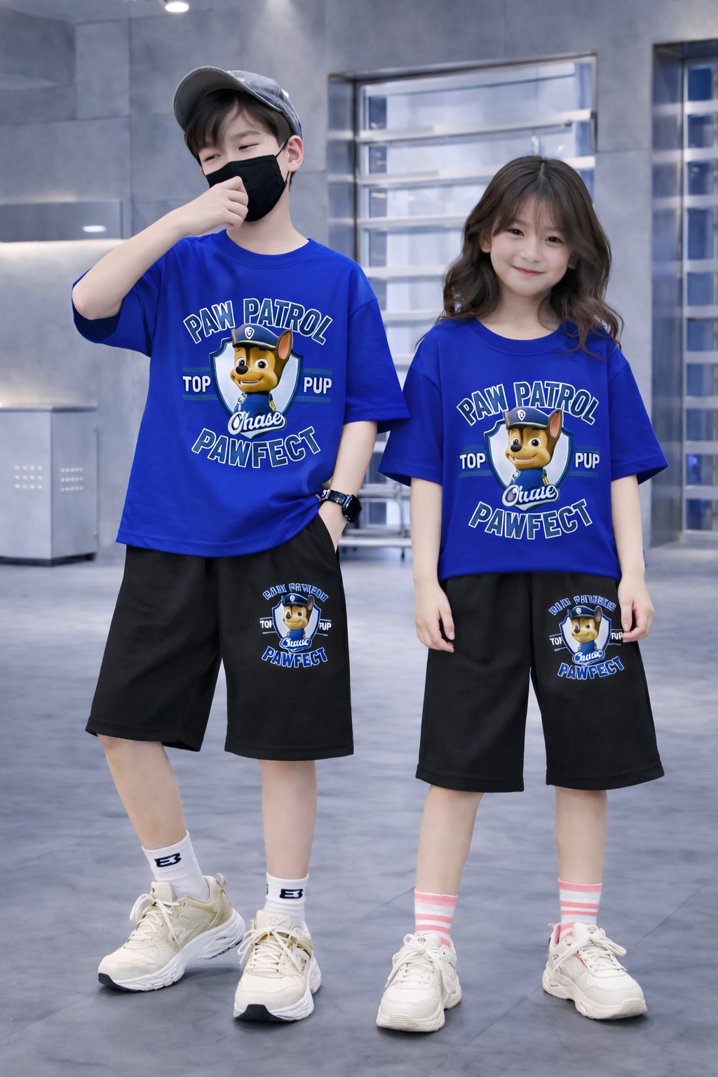 Drop Shoulder Baby TShirt and Pant Set