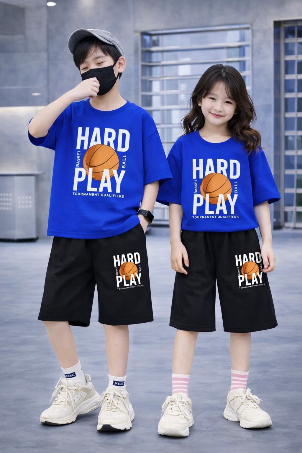 Drop Shoulder Baby TShirt and Pant Set
