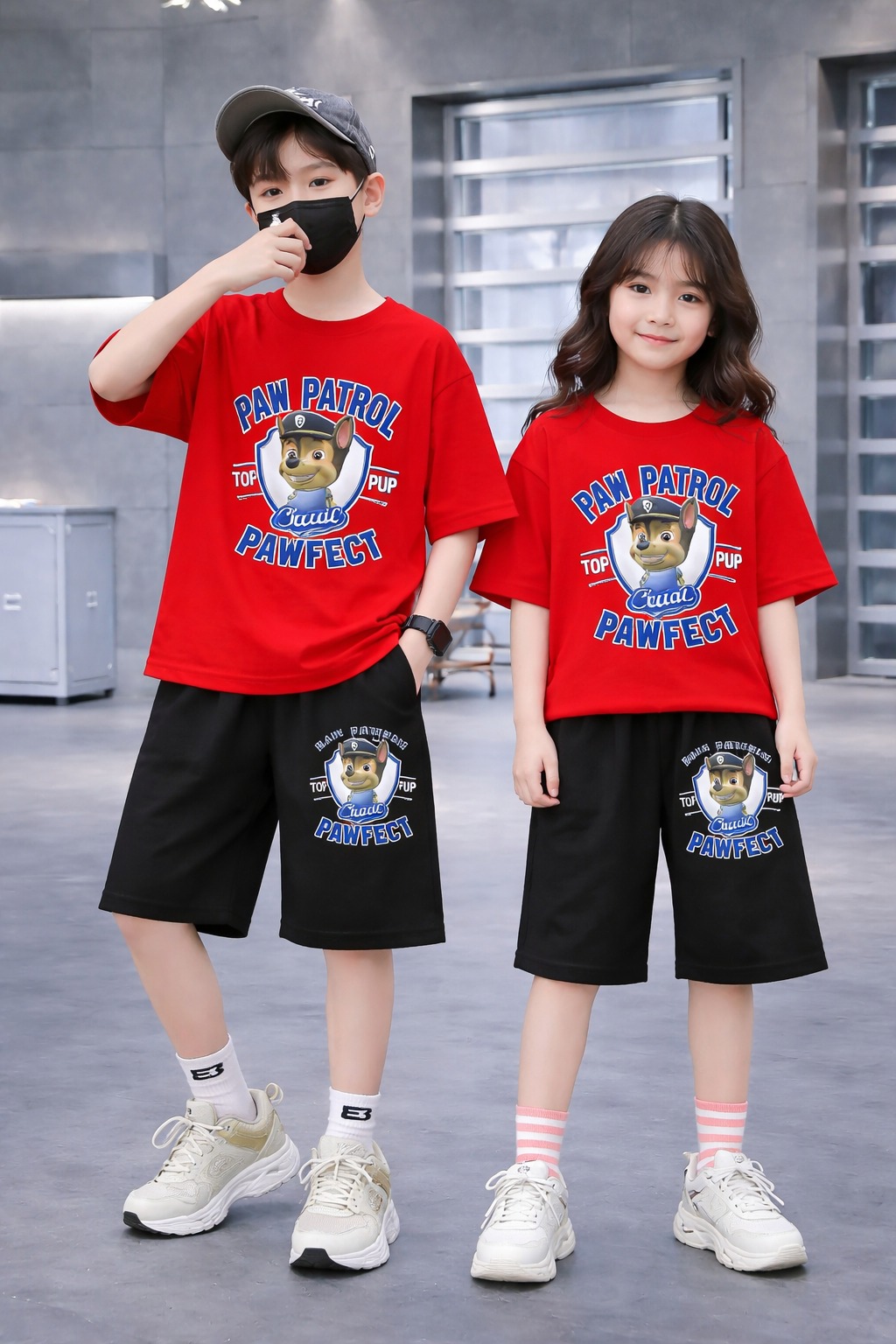 Drop Shoulder Baby TShirt and Pant Set