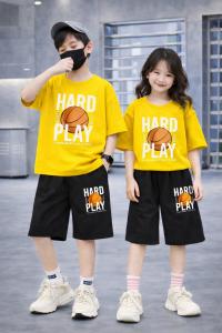 Drop Shoulder Baby TShirt and Pant Set