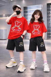 Drop Shoulder Baby TShirt and Pant Set