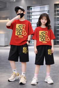 Drop Shoulder Baby TShirt and Pant Set