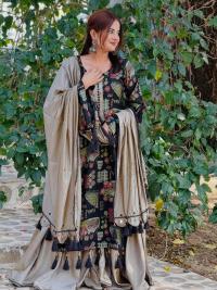 Exclusive Digital Printed Readymade Three Piece with Lace Work