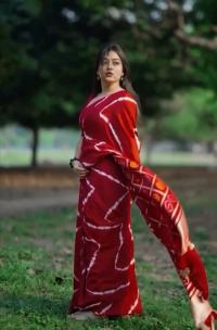 Digital Print Sharee with Blouse Piece ⭐⭐⭐⭐