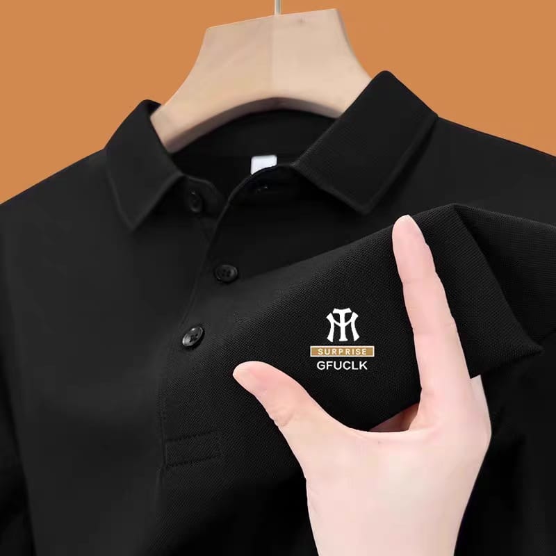 Stylish Formal Solid Polo Shirt Versatile Occasions Appeal