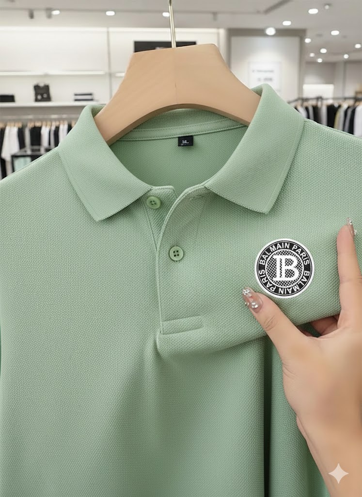 Classic Formal Solid Polo Shirt Timeless Everyday Fashion