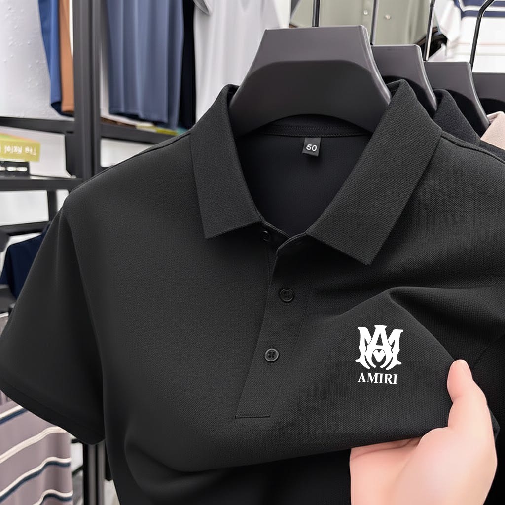 Premium Classic Black  Polo Shirt – Elegant Casual Edition