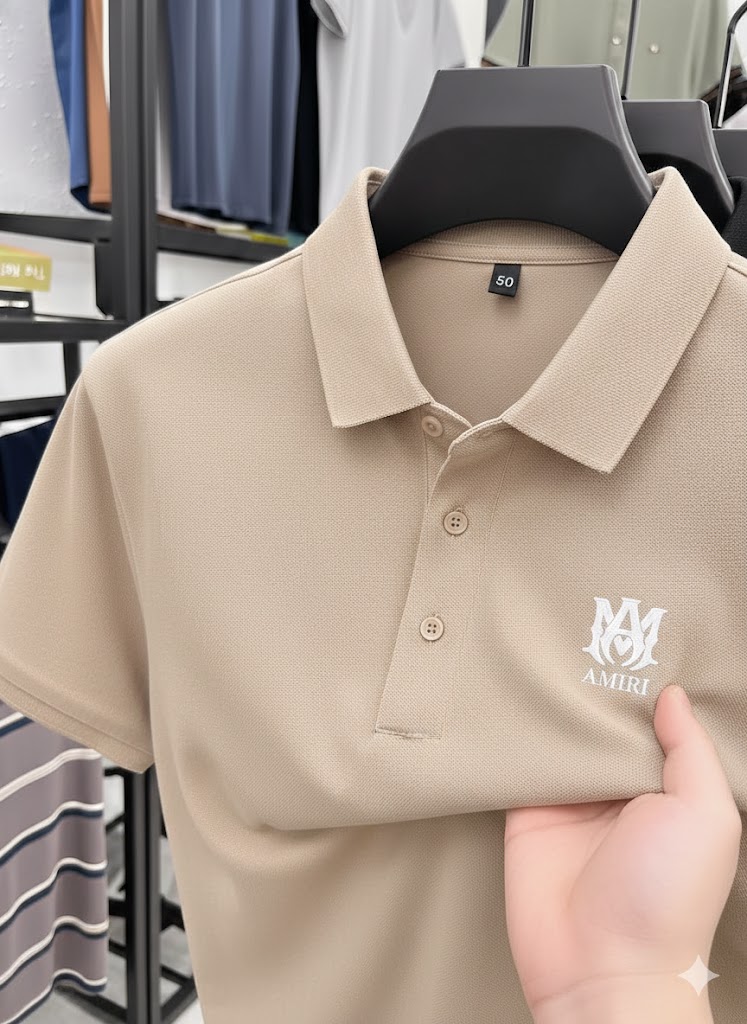 Premium Camel Polo for Men – Soft Cotton Collection