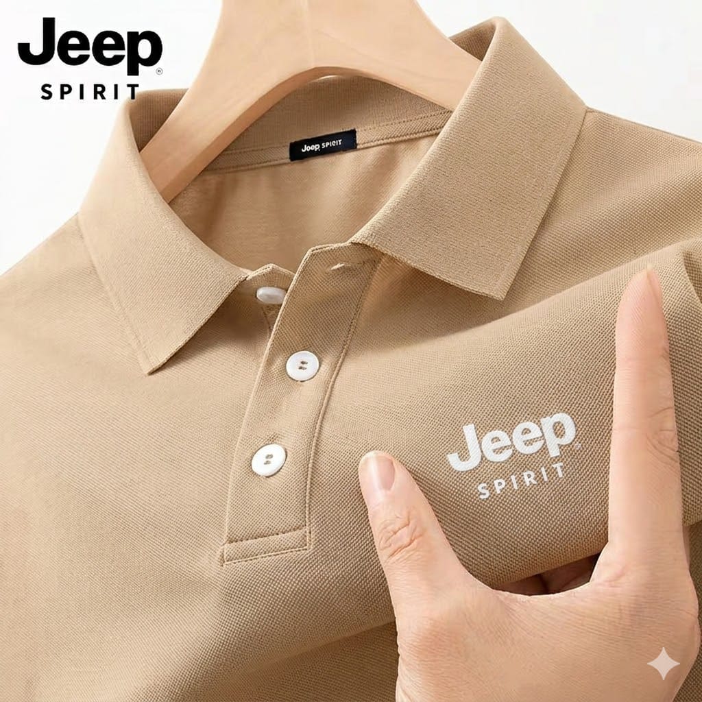 Durable Polo Shirt Fine Stitching Everyday Fashion