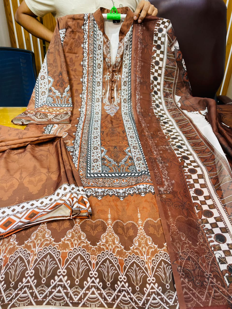 Digital Print Three Piece 14