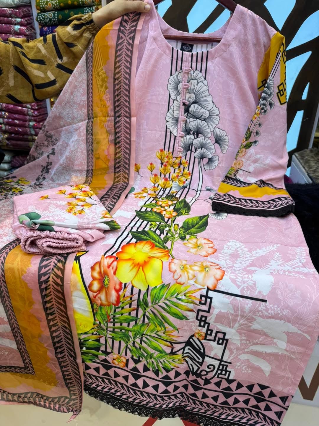 Digital Print Three Piece 12