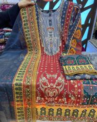 Digital Print Three Piece