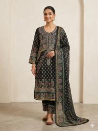 ডিজিটাল প্রিন্ট স্টোন ওয়ার্ক থ্রী পিস