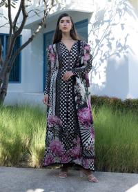 Premium Digital Printed Readymade Three Piece with Lace Work Detail