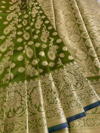 Soft silk katan sharee