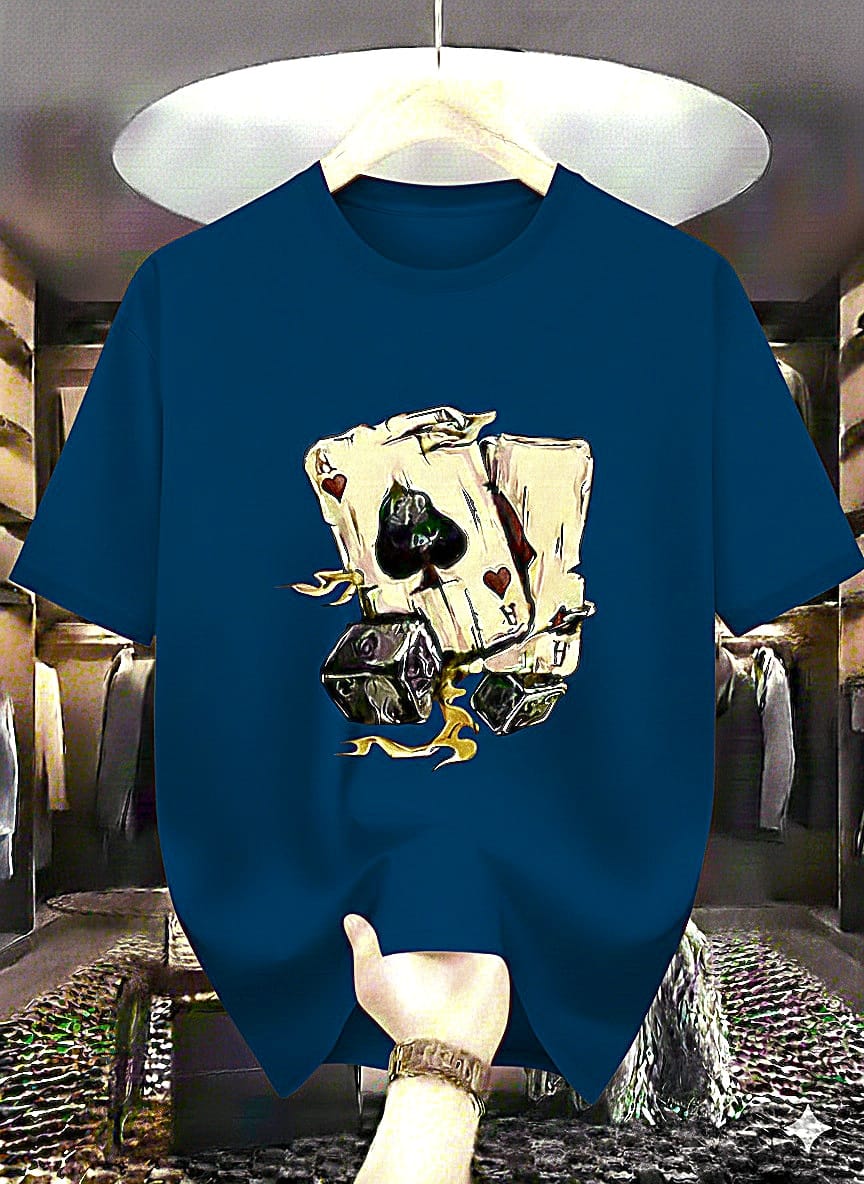 Drop Shoulder Tshirt with DTF Print