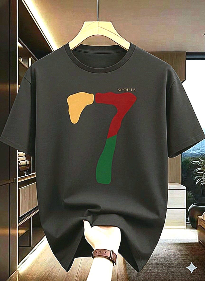 Drop Shoulder Tshirt with DTF Print