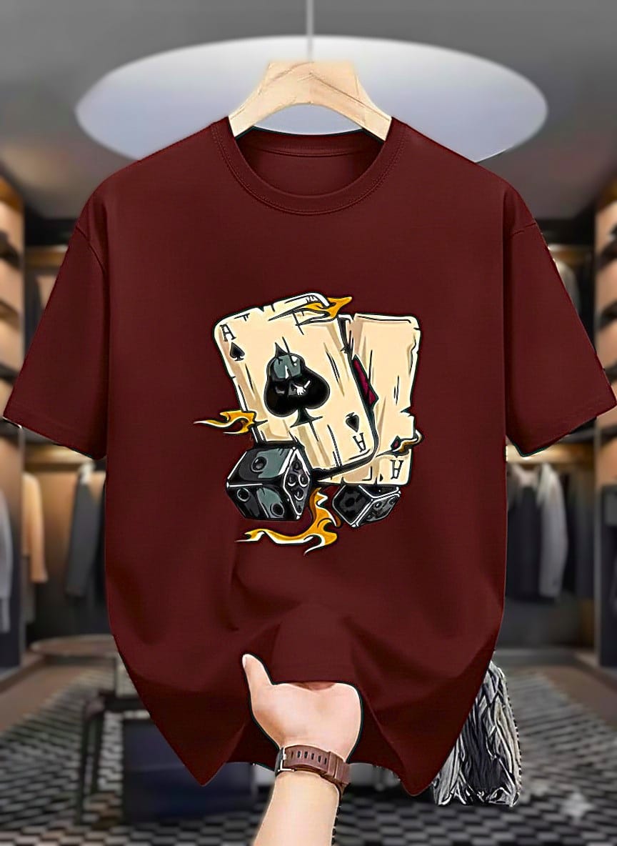 Drop Shoulder Tshirt with DTF Print