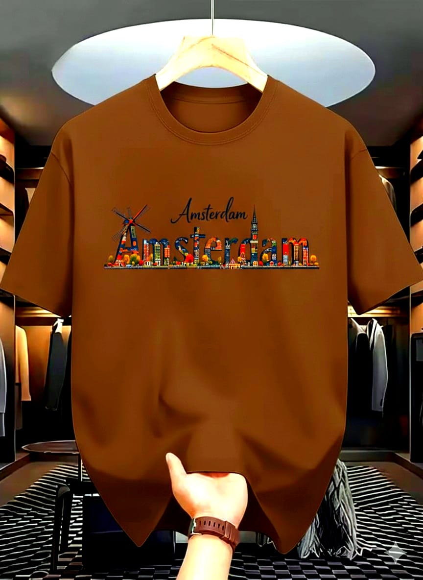 Drop Shoulder Tshirt with DTF Print