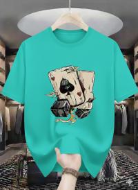 Drop Shoulder Tshirt with DTF Print