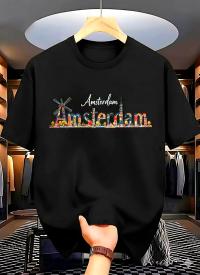 Drop Shoulder Tshirt with DTF Print