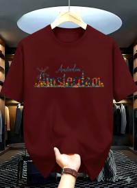 Drop Shoulder Tshirt with DTF Print