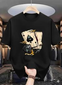 Drop Shoulder Tshirt with DTF Print