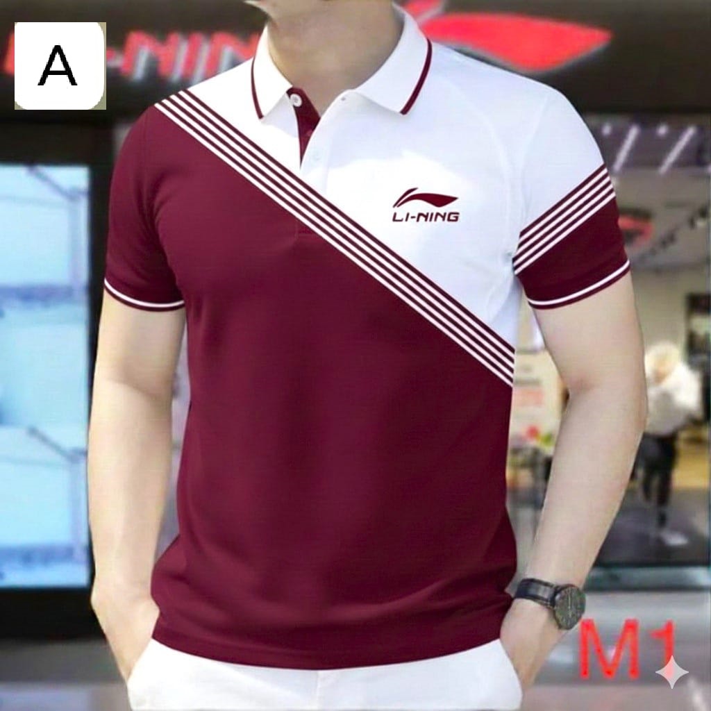 Premium Quality Polo Shirt Breathable Fabric Comfort