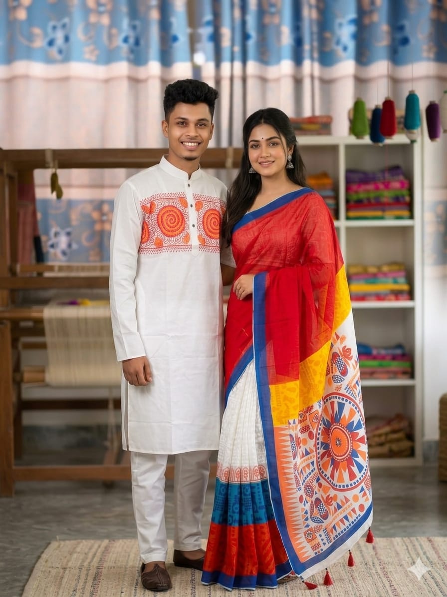 Boisakhi Sharee Panjabi Collection