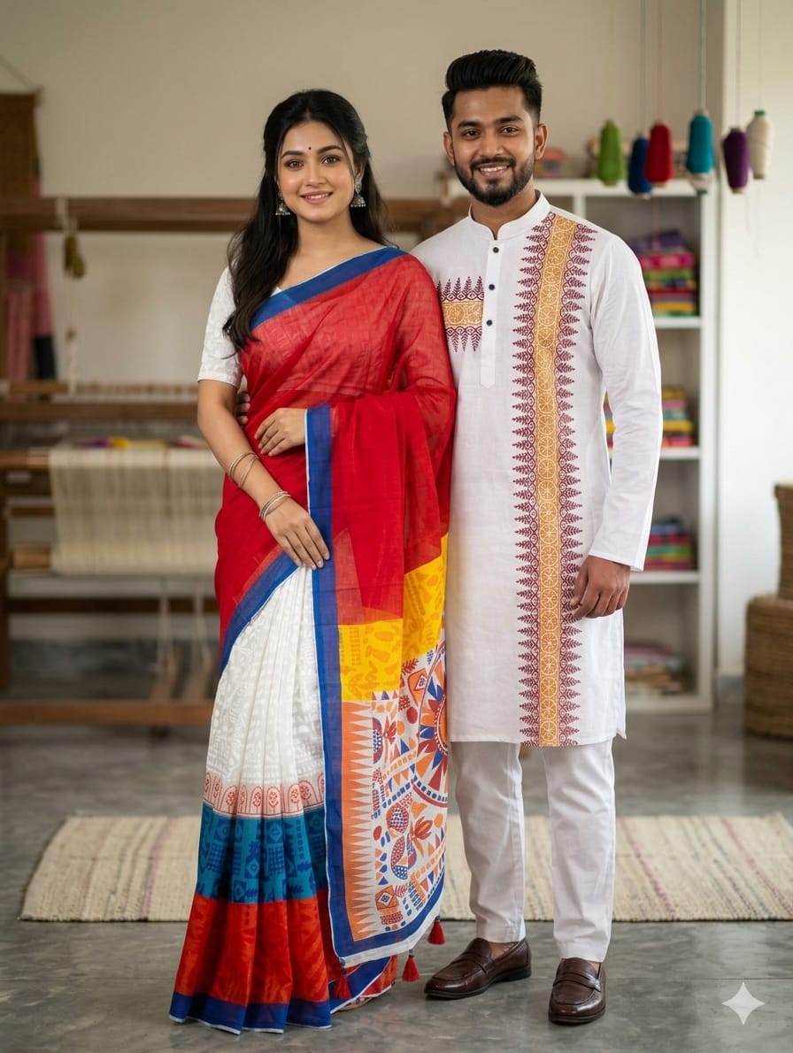 Boisakhi Sharee Panjabi Collection