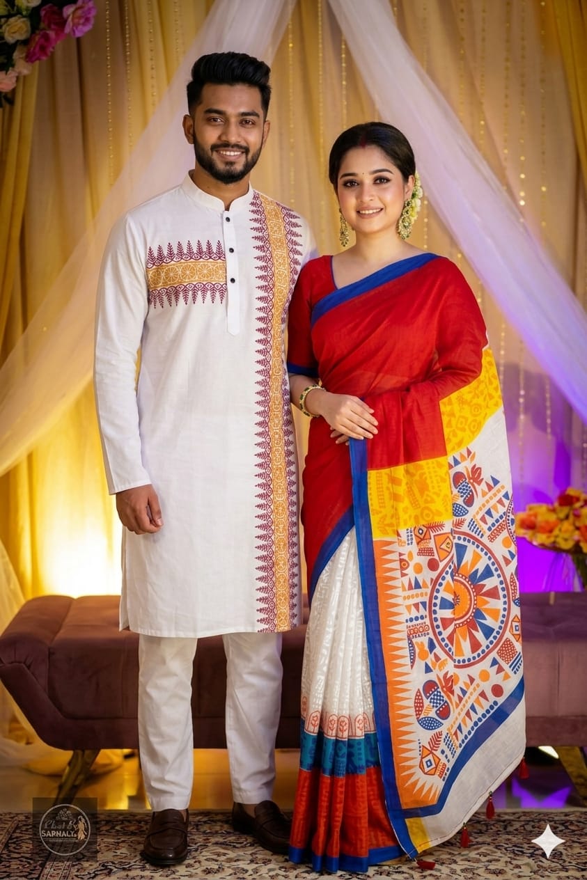 Boisakhi Sharee Panjabi Collection