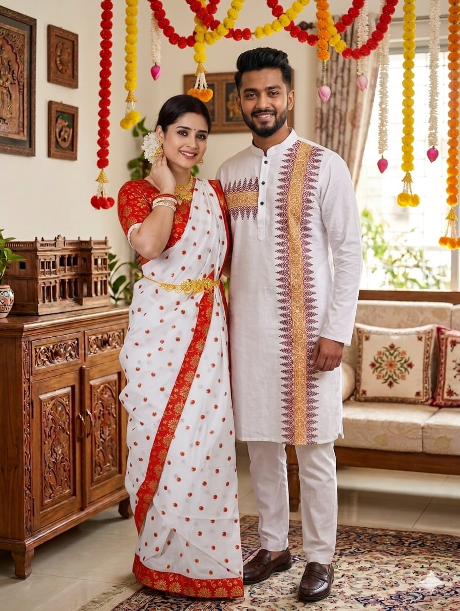 Boisakhi Sharee Panjabi Collection