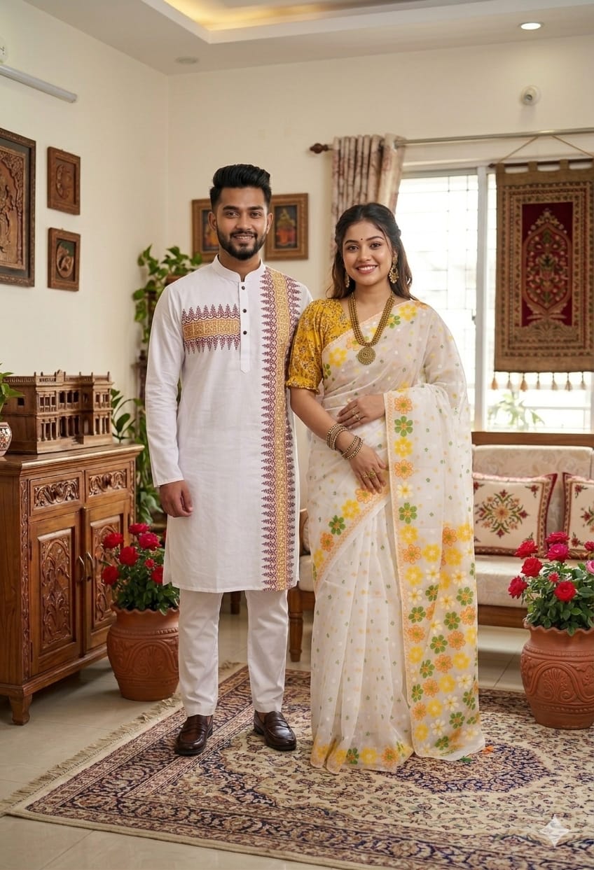 Boisakhi Sharee Panjabi Collection